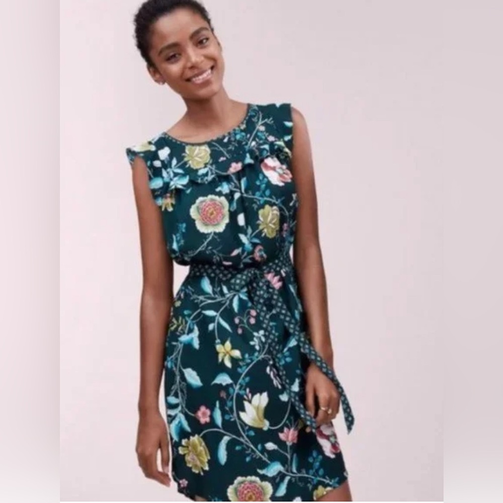 LOFT Floral Print Dress